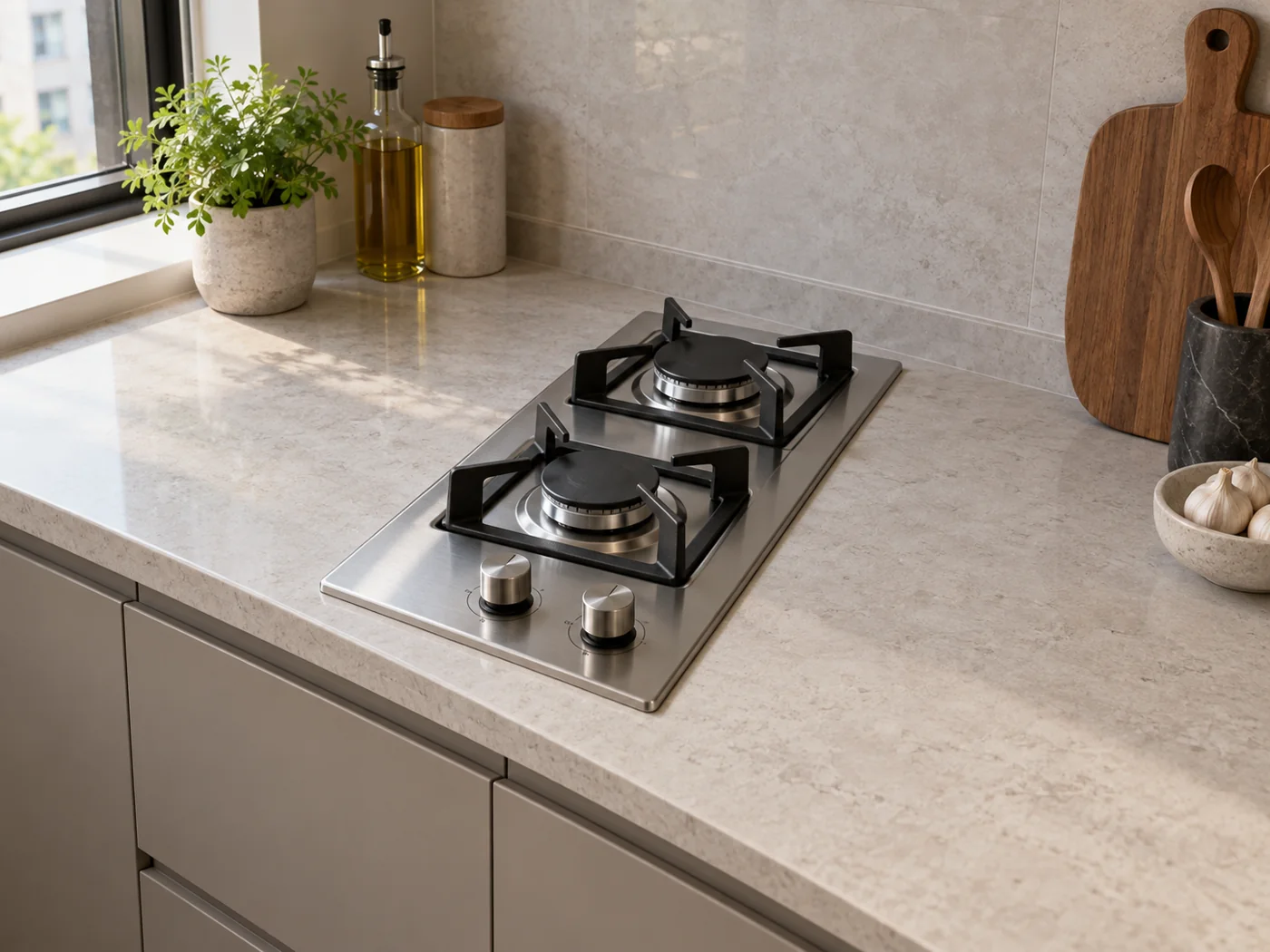 Miele CS 1012-2 G｜瓦斯爐櫥櫃安裝生成示意