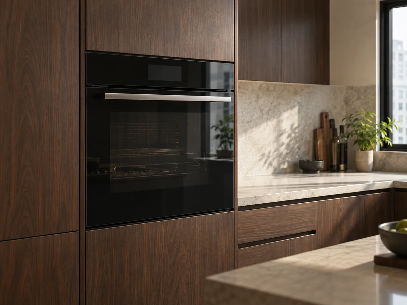 Miele DGC 7250 CulinArt|嵌入式蒸烤箱櫥櫃安裝生成示意