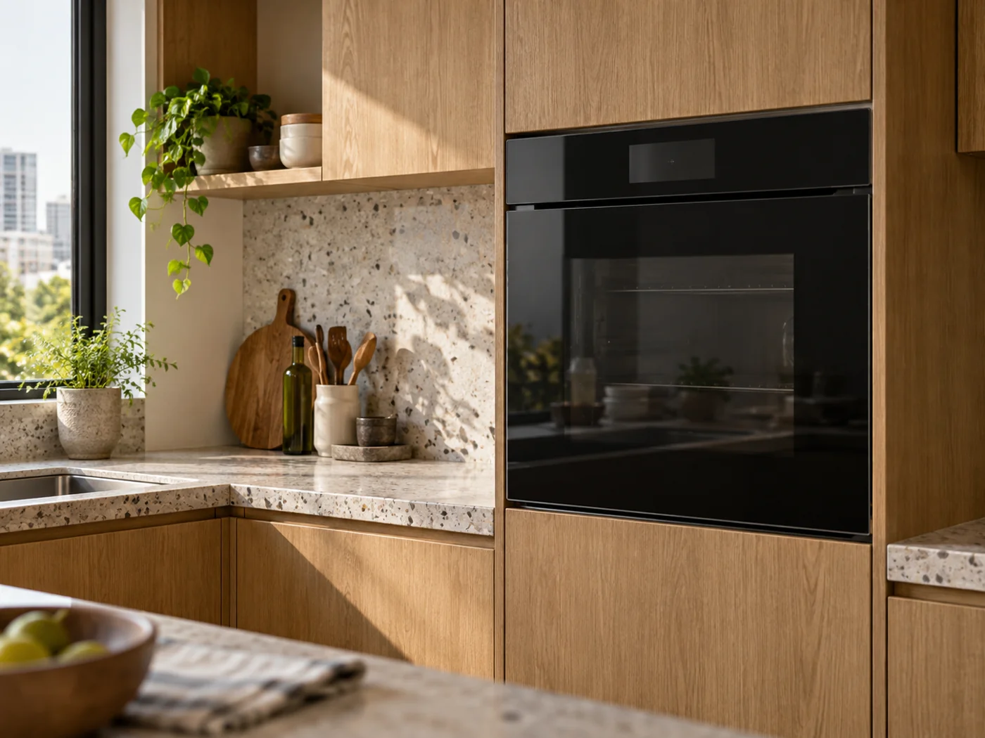 Miele DGC 7445 HCX Pro｜嵌入式蒸烤箱櫥櫃安裝生成示意