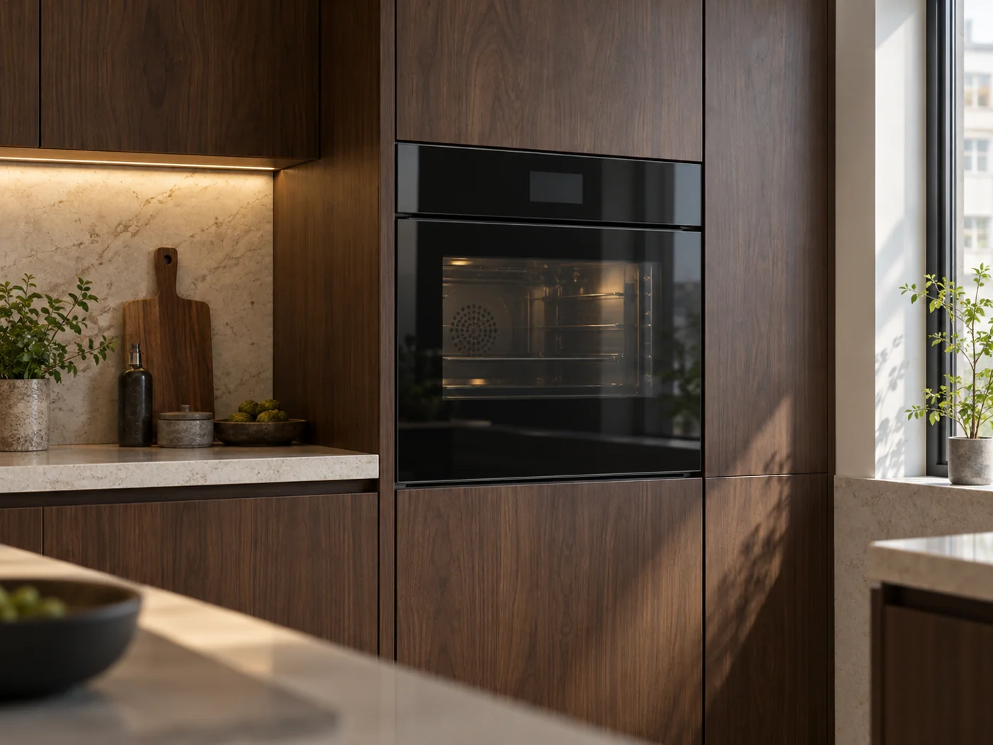 Miele DGC 7465 HCX Pro｜嵌入式蒸烤箱櫥櫃安裝生成示意