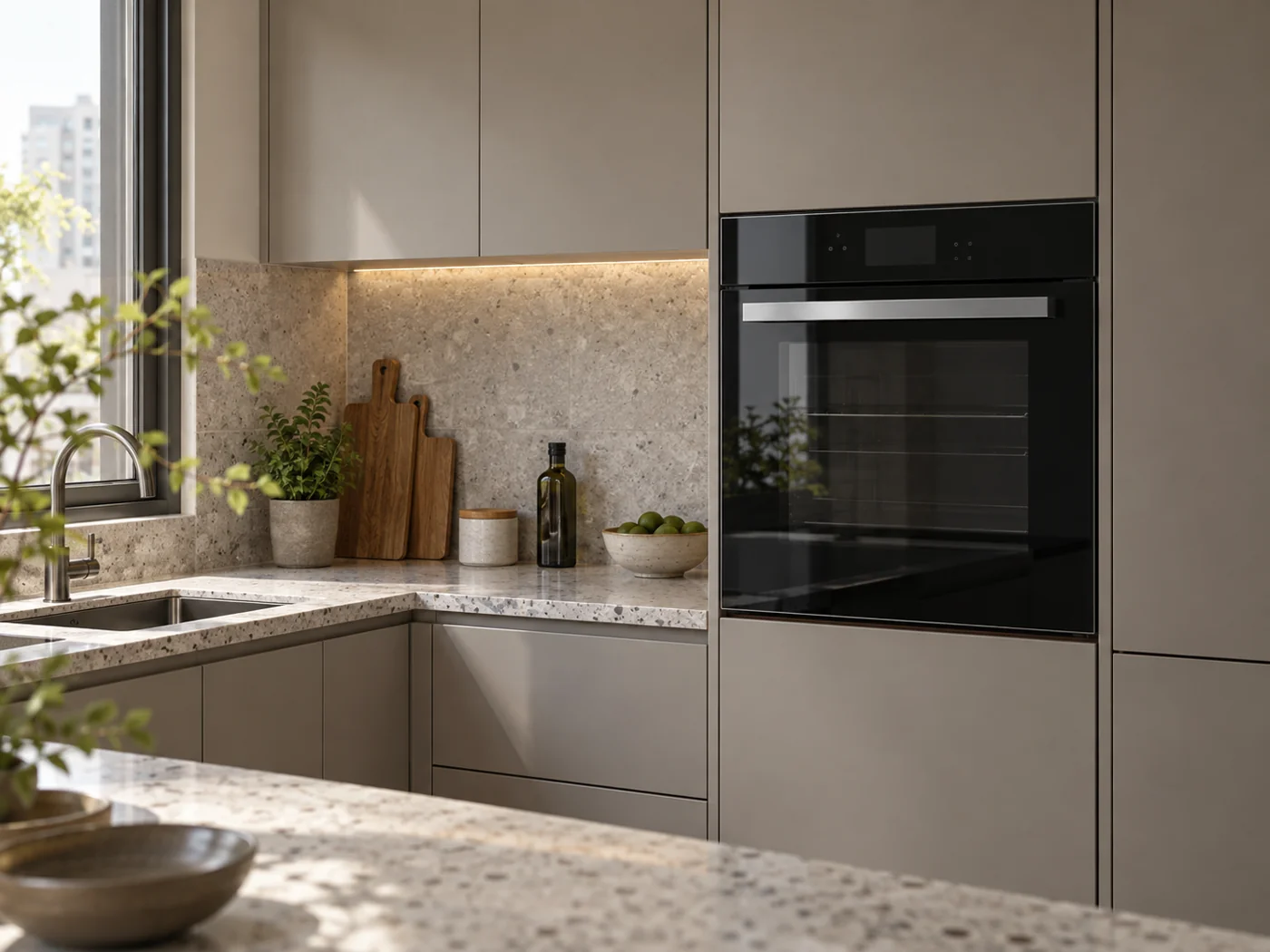 Miele DGC 7840 HC Pro｜嵌入式蒸烤箱櫥櫃安裝生成示意
