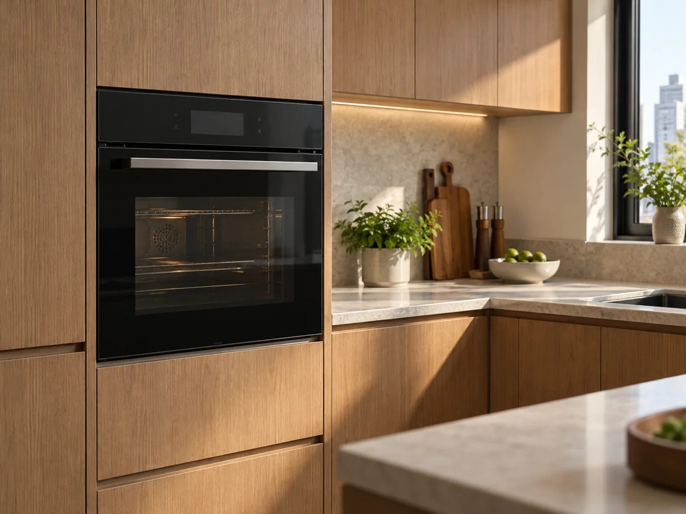 Miele DGC 7860 HC Pro｜嵌入式蒸烤箱櫥櫃安裝生成示意