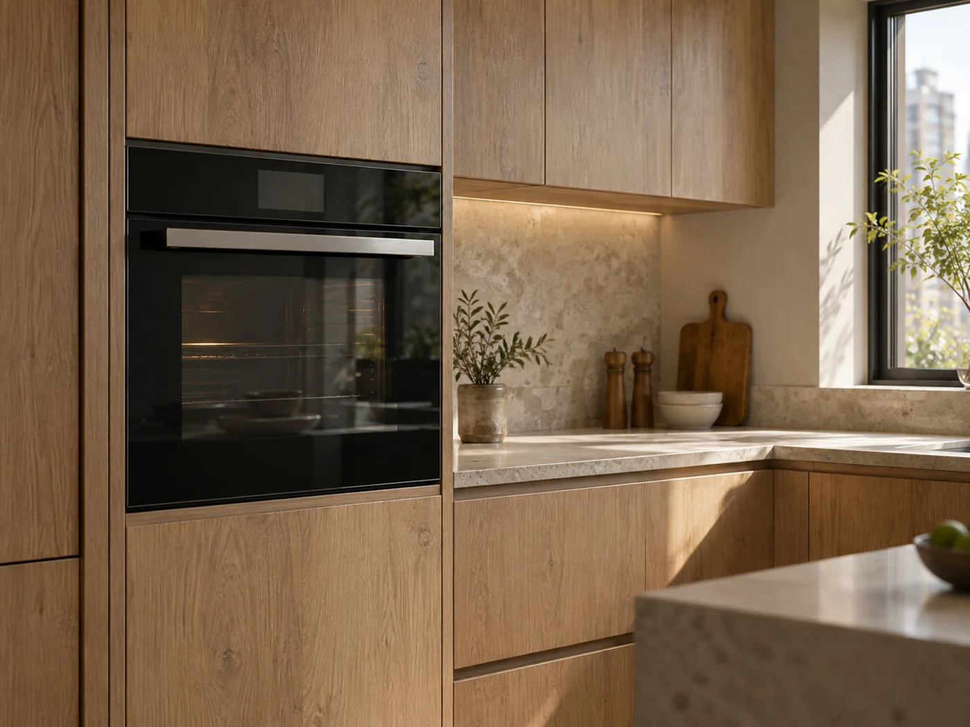 Miele DGC 7865 HC Pro|嵌入式蒸烤箱櫥櫃安裝生成示意