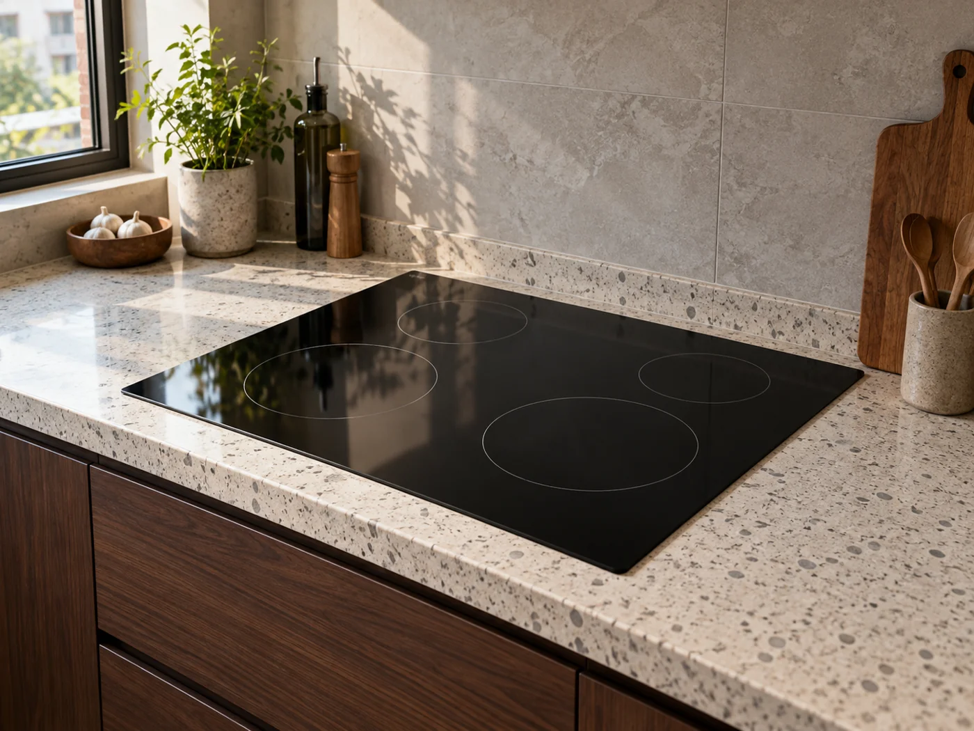 Miele KM 6542 FL｜電陶爐櫥櫃安裝生成示意