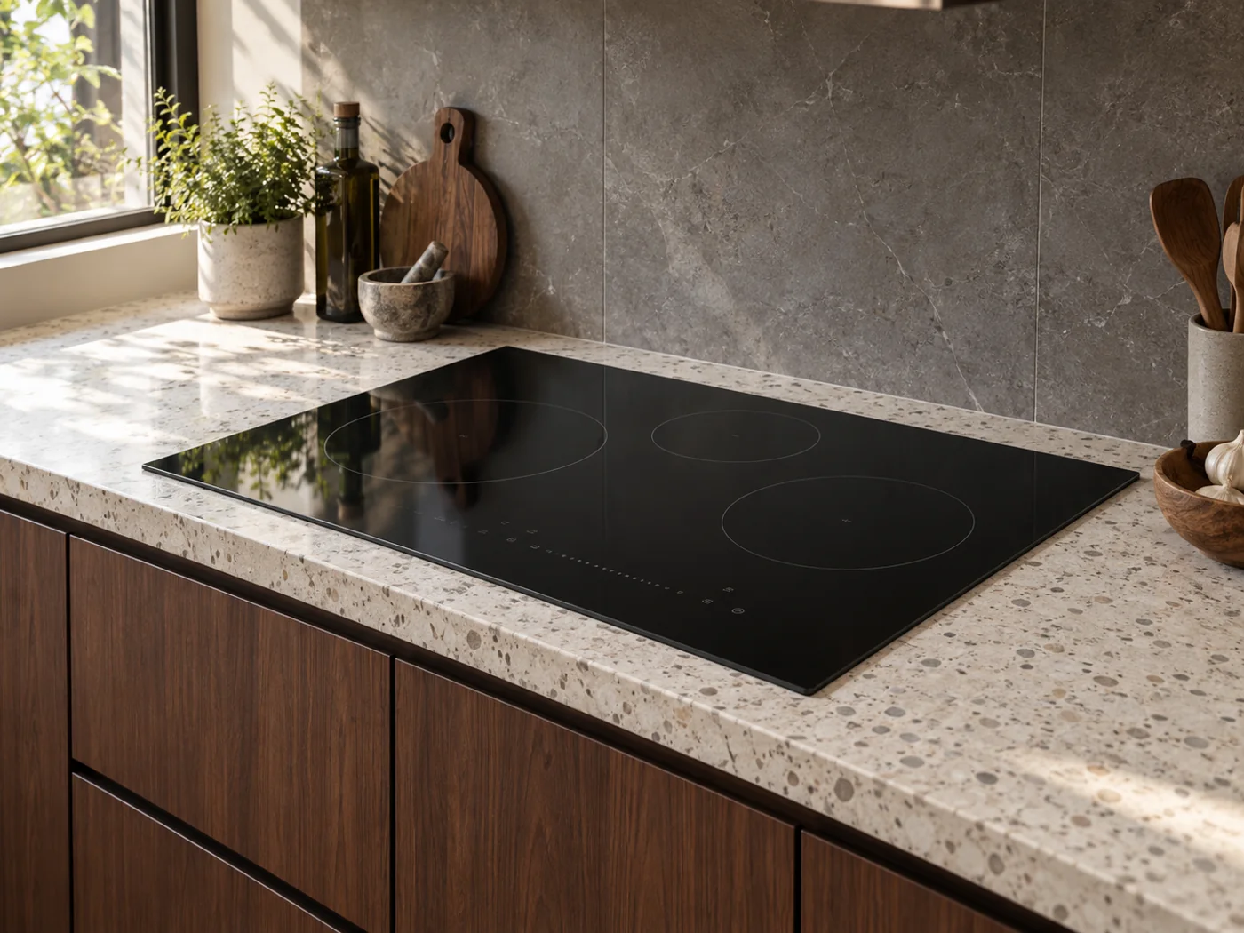 Miele KM 7062 FR|感應爐櫥櫃安裝生成示意