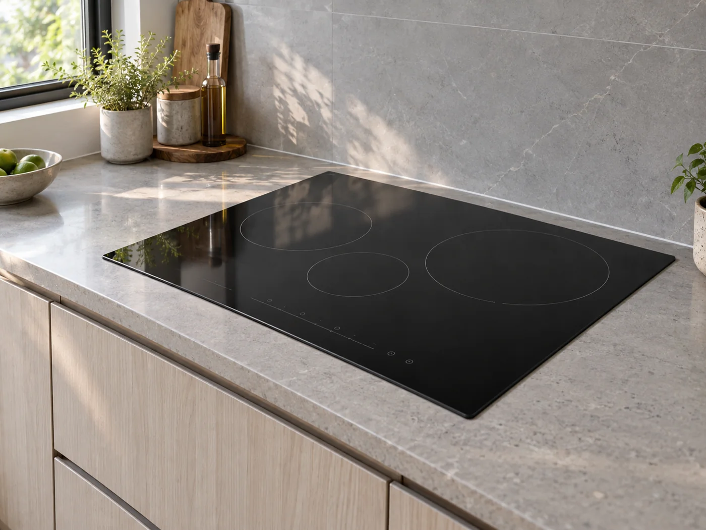 Miele KM 7899 FL｜感應爐櫥櫃安裝生成示意
