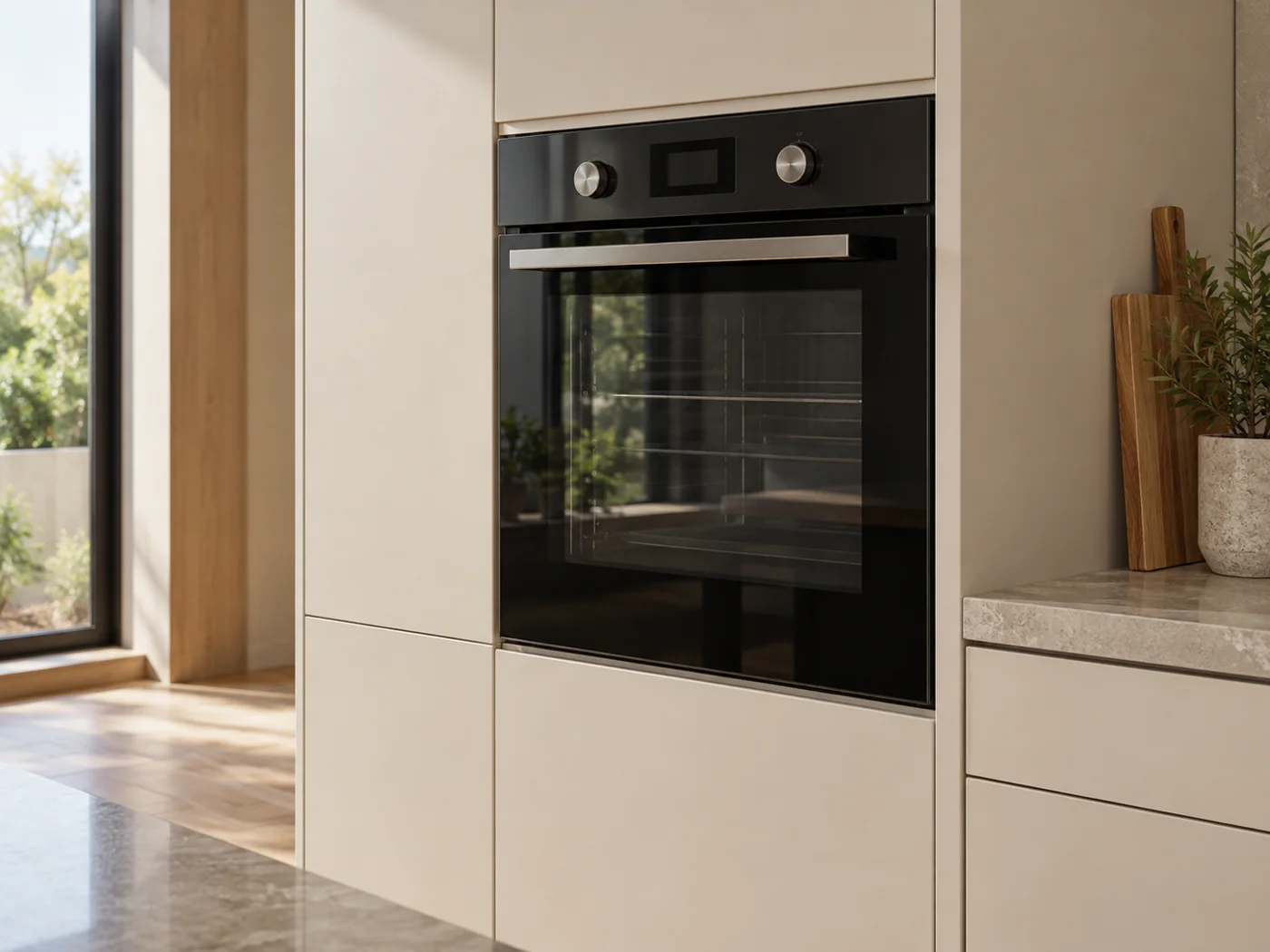 Miele H 2766-1 B 125 Edition｜嵌入式電烤箱櫥櫃安裝生成示意