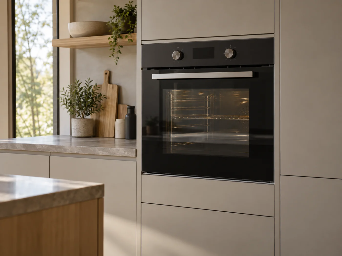 Miele H 2861-1 BP 125 Edition|嵌入式電烤箱櫥櫃安裝生成示意