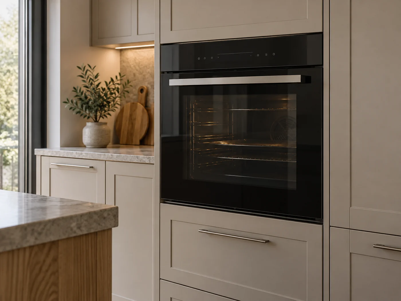 Miele H 7262 B|嵌入式電烤箱櫥櫃安裝生成示意