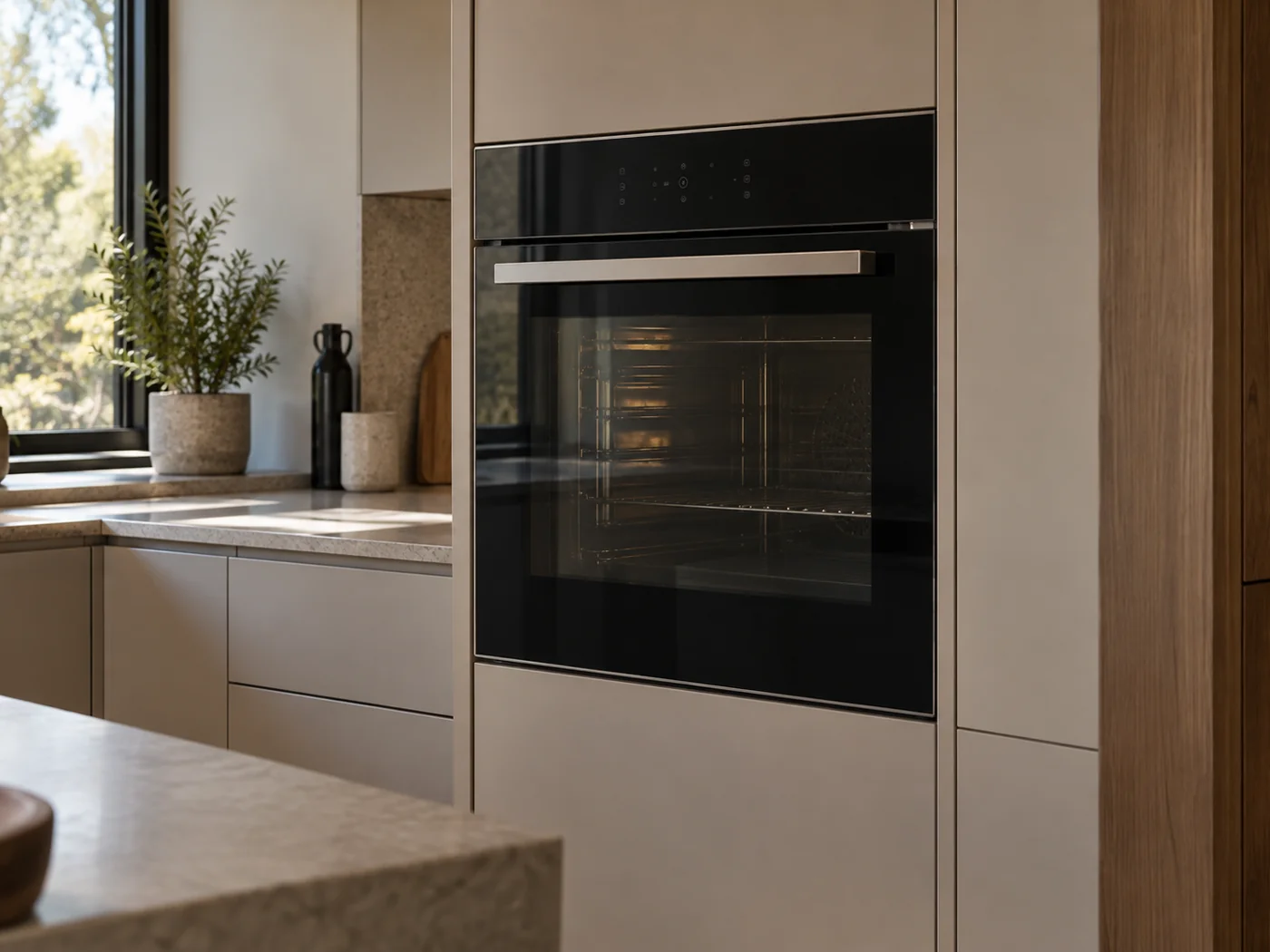 Miele H 7560 BP|嵌入式電烤箱櫥櫃安裝生成示意