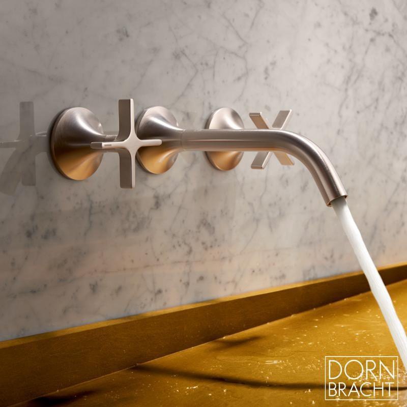 Dornbracht VAIA 優雅線條｜雙把壁式面盆龍頭｜新上市｜軸心另購 36712809-06