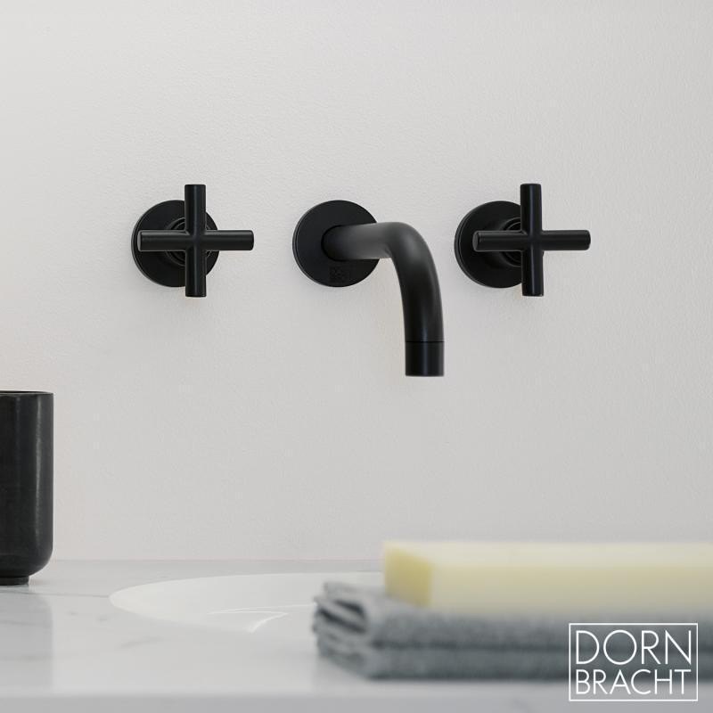Dornbracht Tara 經典款 雙把壁式面盆龍頭 - 軸心另購 36712892-33